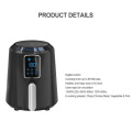 Hot Sale Household Multifunction 3.5L Capacity Oil Free Digital Control Pressure Cooker Air Fryer